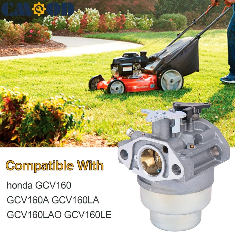 CMOOD GCV160 Carburetor Compatible With Honda HRT216 GCV160A HRR216 HRS216 HRB216 HRZ216 GCV160LA GCV160LE GCV160LAO Carburetor Lawn Mower Pressure Washer Engine Replace 16100-Z0L-023 16100-Z0L-853 - Image 4
